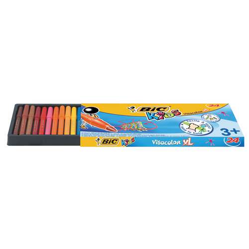 BIC® Fasermaler Visacolor XL 24er-Set