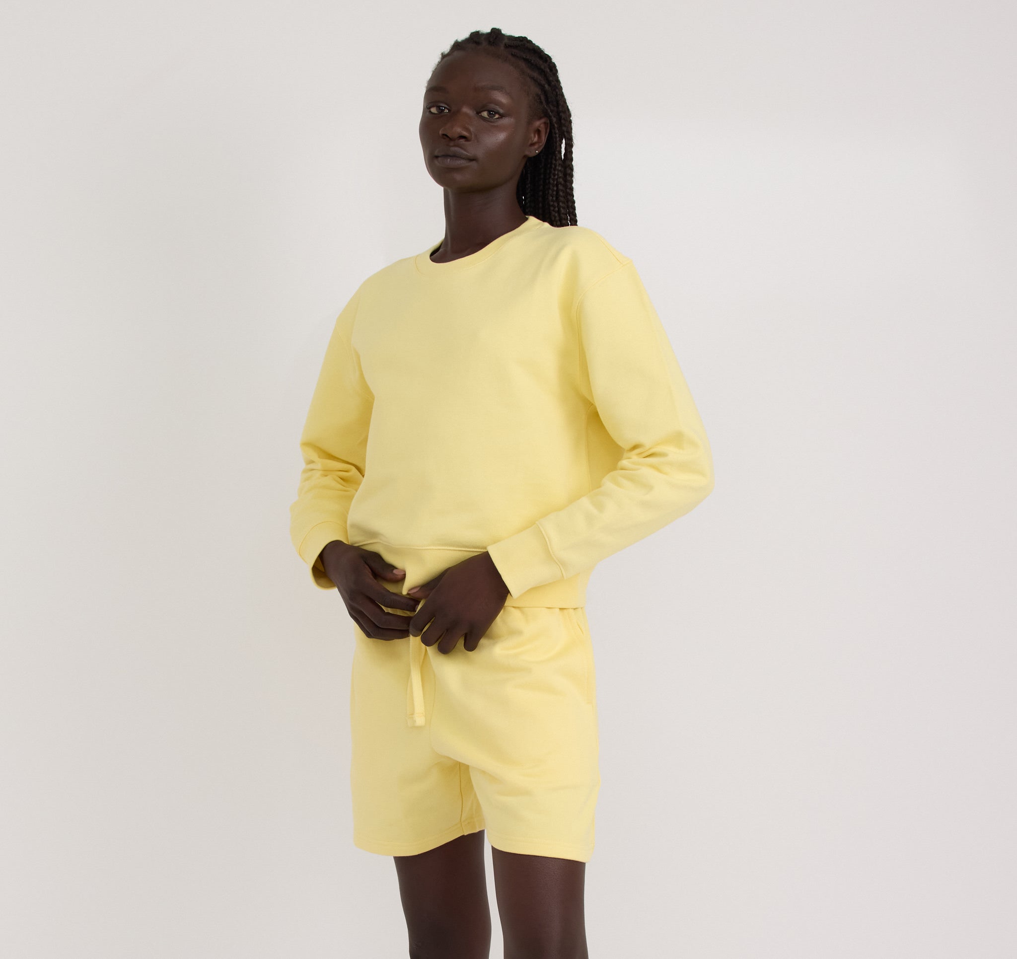 ORGANIC COTTON<br>Weekend Longline Shorts