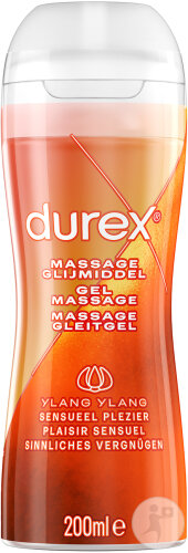 Durex Play Massage Sensual Gel Massage Intime Ylang Ylang Flacon 200ml