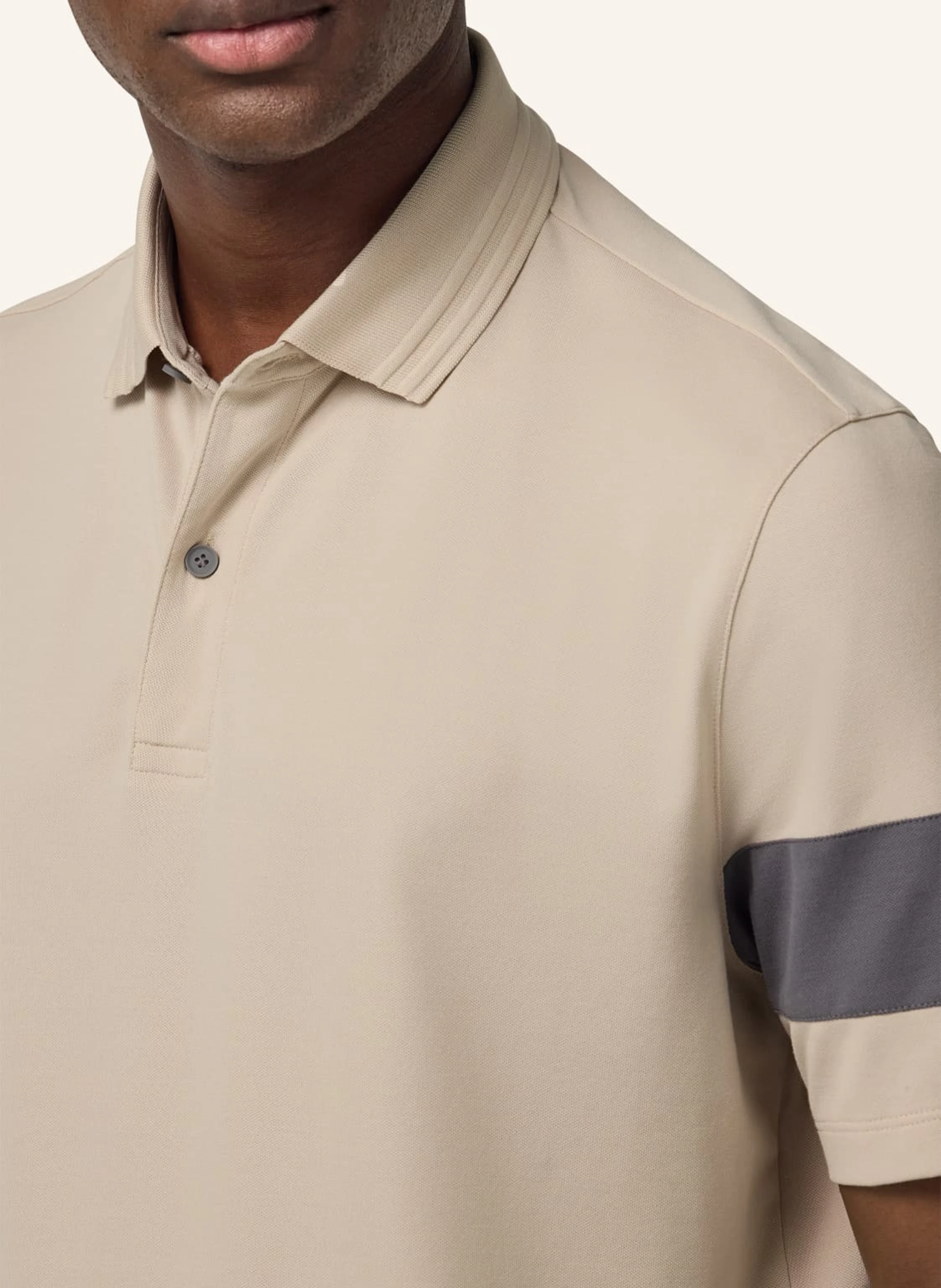 BOGGI MILANO Piqué-Poloshirt