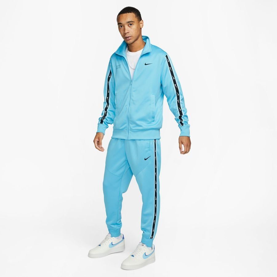 Nike Bas de Survêtement NSW Repeat - Bleu/Noir