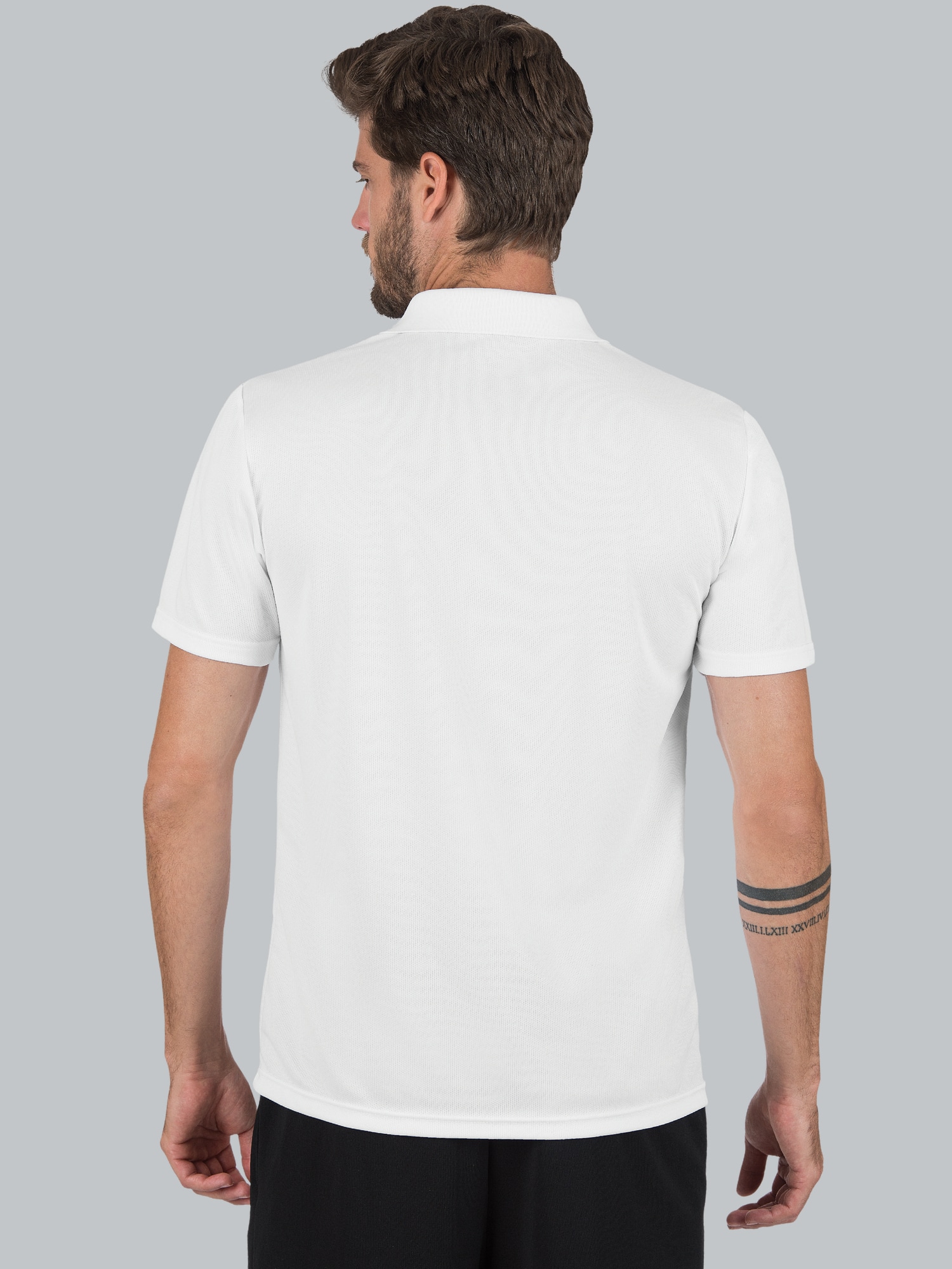 Klassisches Poloshirt COOLMAX® Weiss