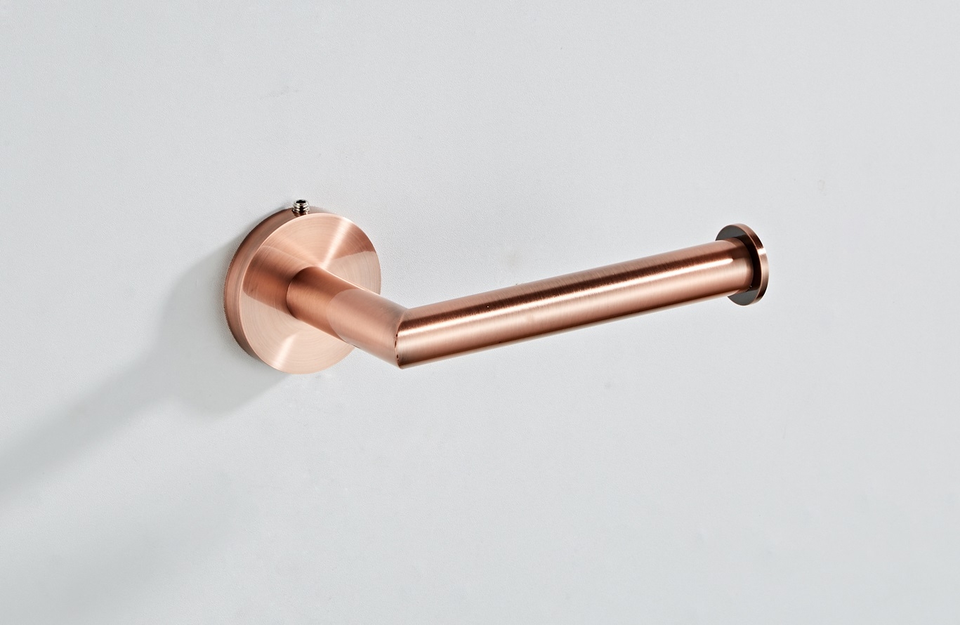 Saniclear Copper toiletrolhouder geborsteld koper