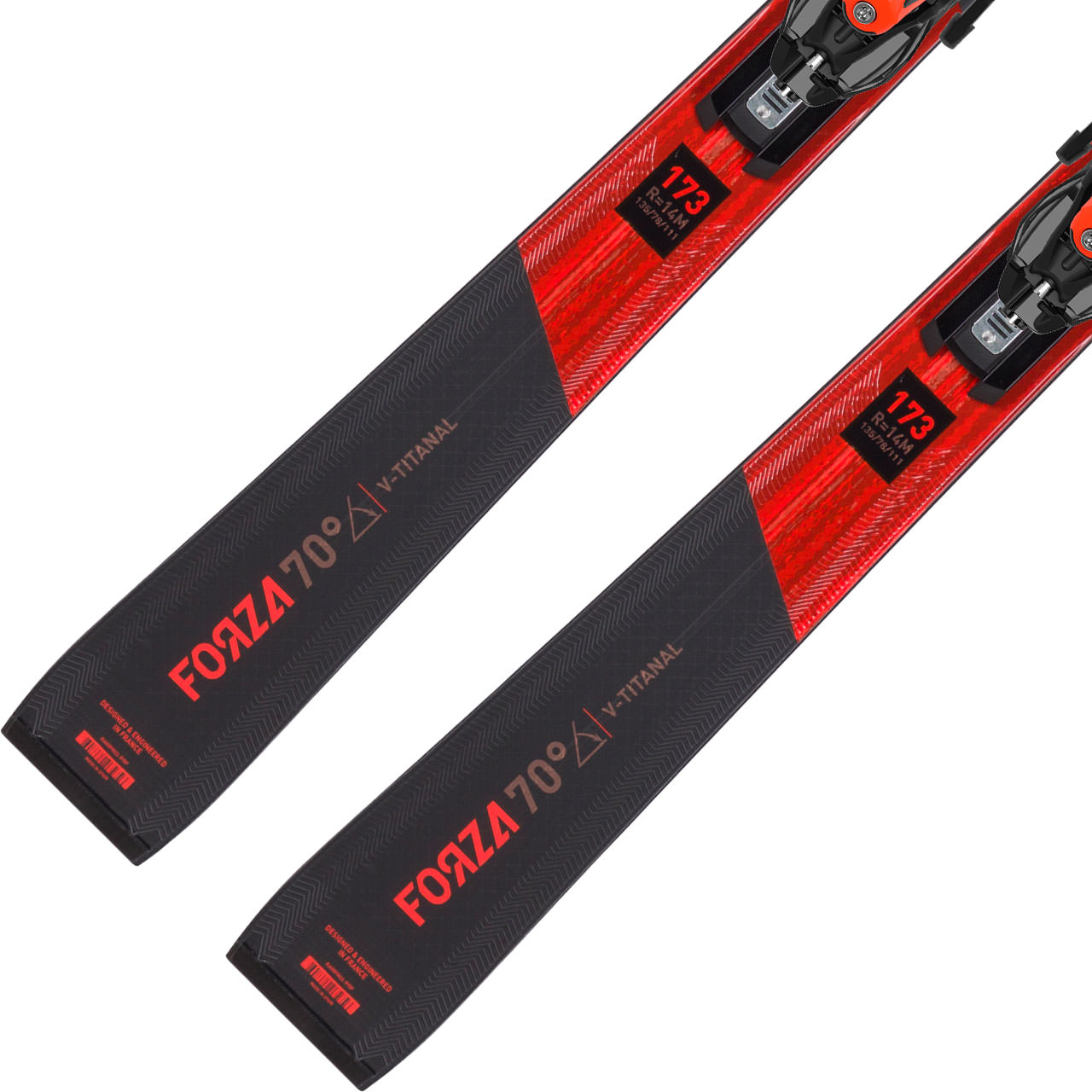 Rossignol Forza 70° V-Ti Konect (2024/25) - Set incl. Bindung | Rossignol Allround / Allmountain Ski | Rossignol Skier | Rossignol | R | MARKEN | XSPO