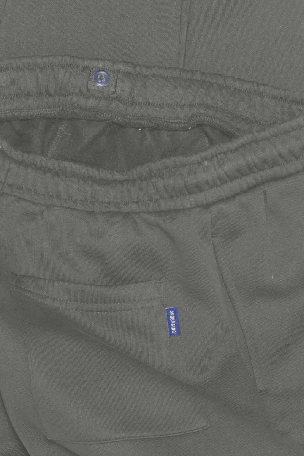 ONLY & SONS JUNIOR joggingbroek grijs