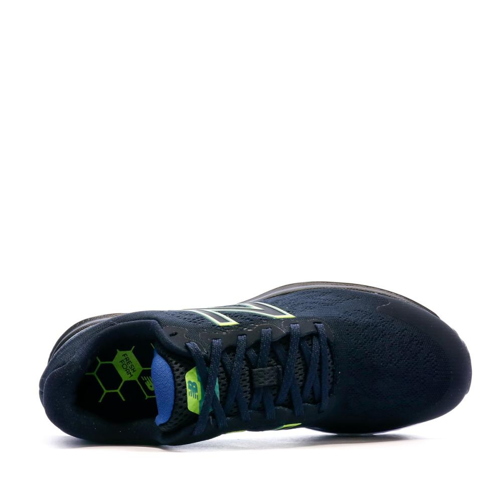 New Balance Chaussures de Running Marine/Vert Homme New Balance 680