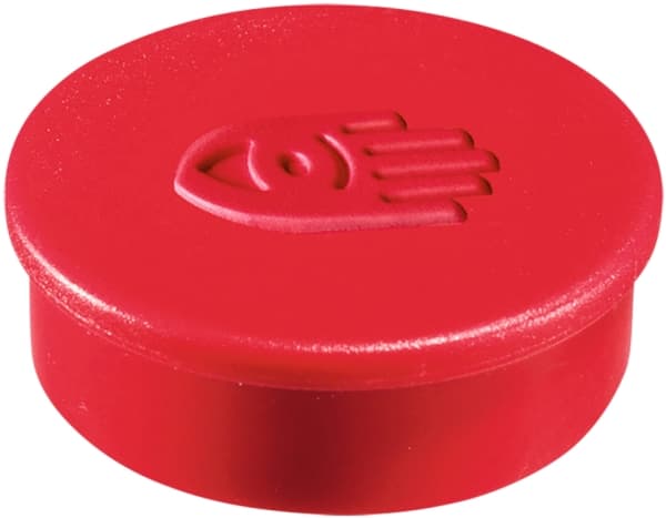 Legamaster 7-181402, Whiteboard-magnet, Rød, Plast, 35 mm, 35 mm, 14 mm
