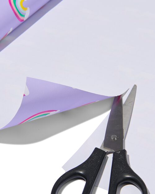papier cadeau arc-en-ciel