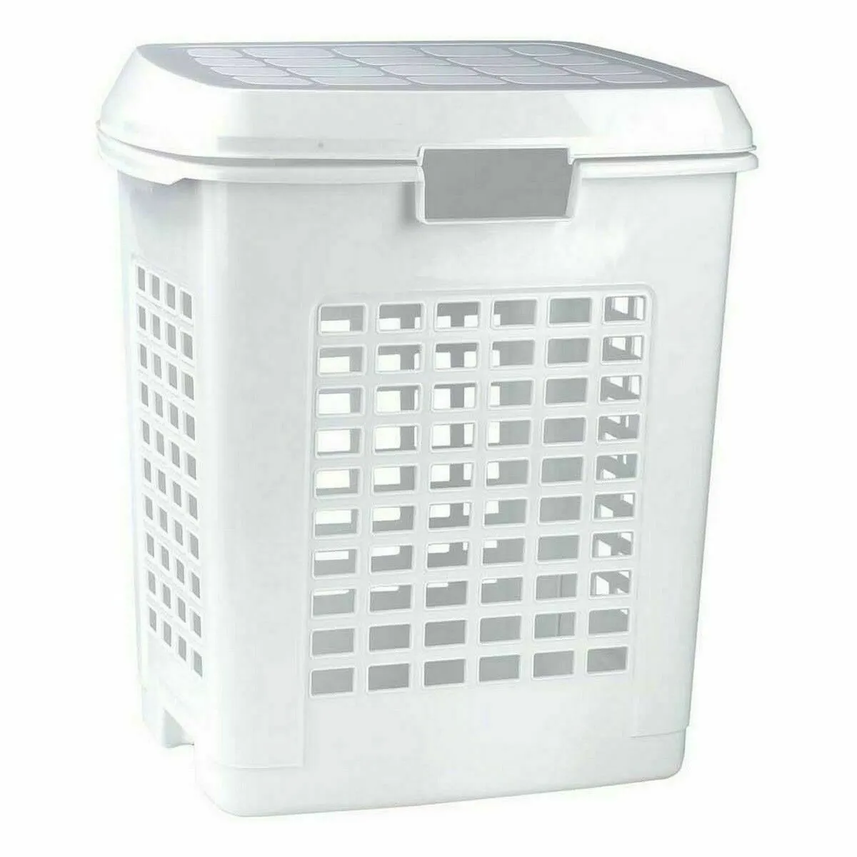 BigBuy Home Panier à linge Blanc 50 L (4 Unités) - Générique