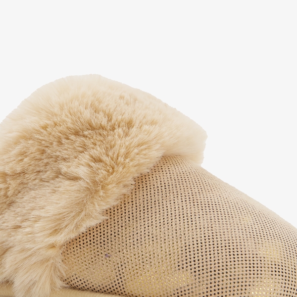 Thu!s dames pantoffels met goudkleurige details