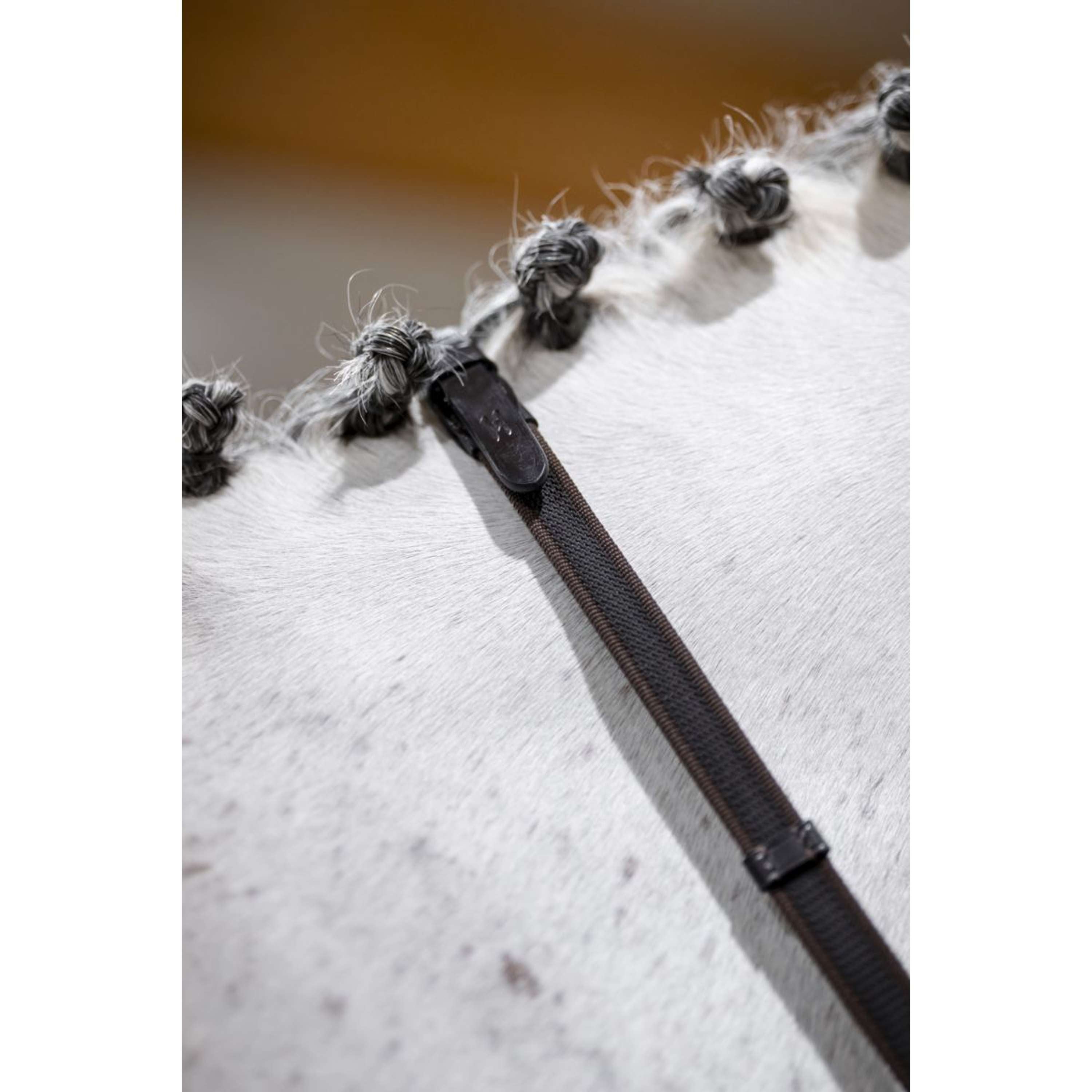 Horseware Teugels Rubber Grip Continental Bruin