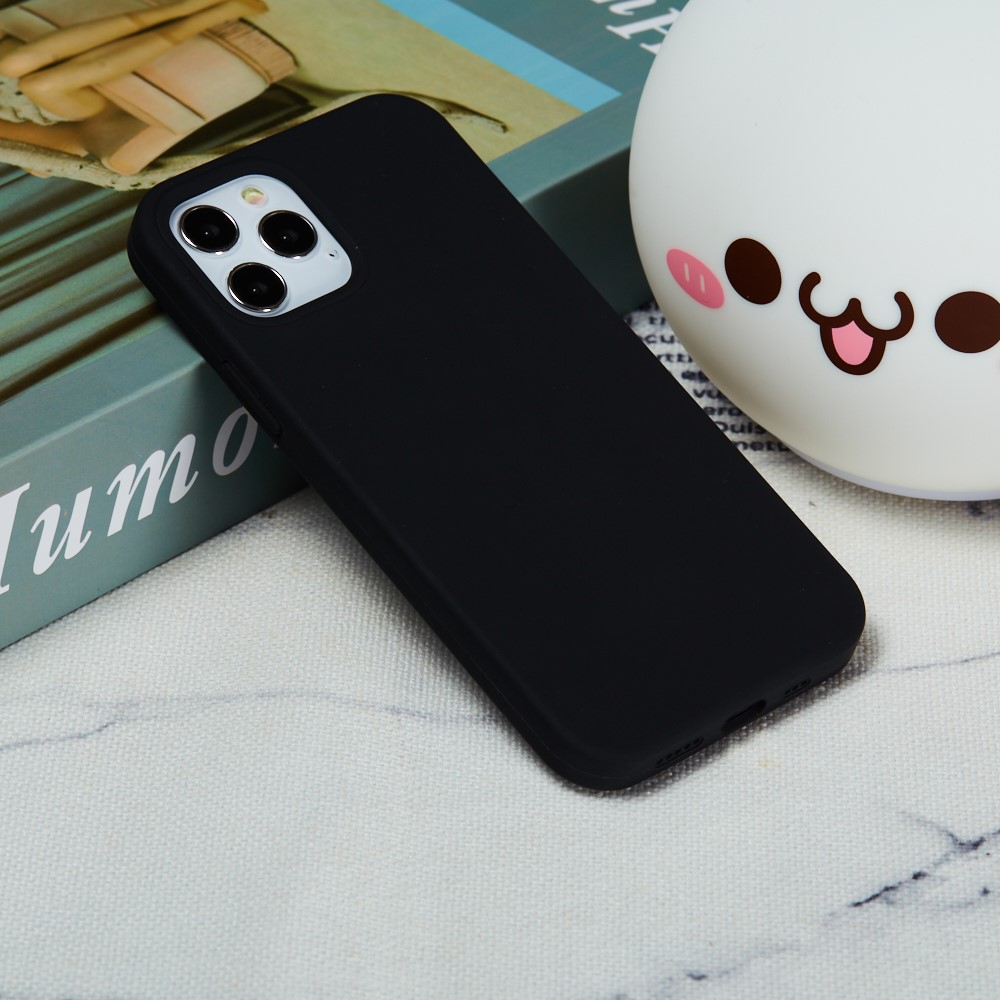 iPhone 13 Silikon Case Hülle - Schwarz
