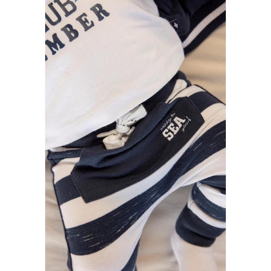Feetje Sweathose Ringel Blub Club Marine