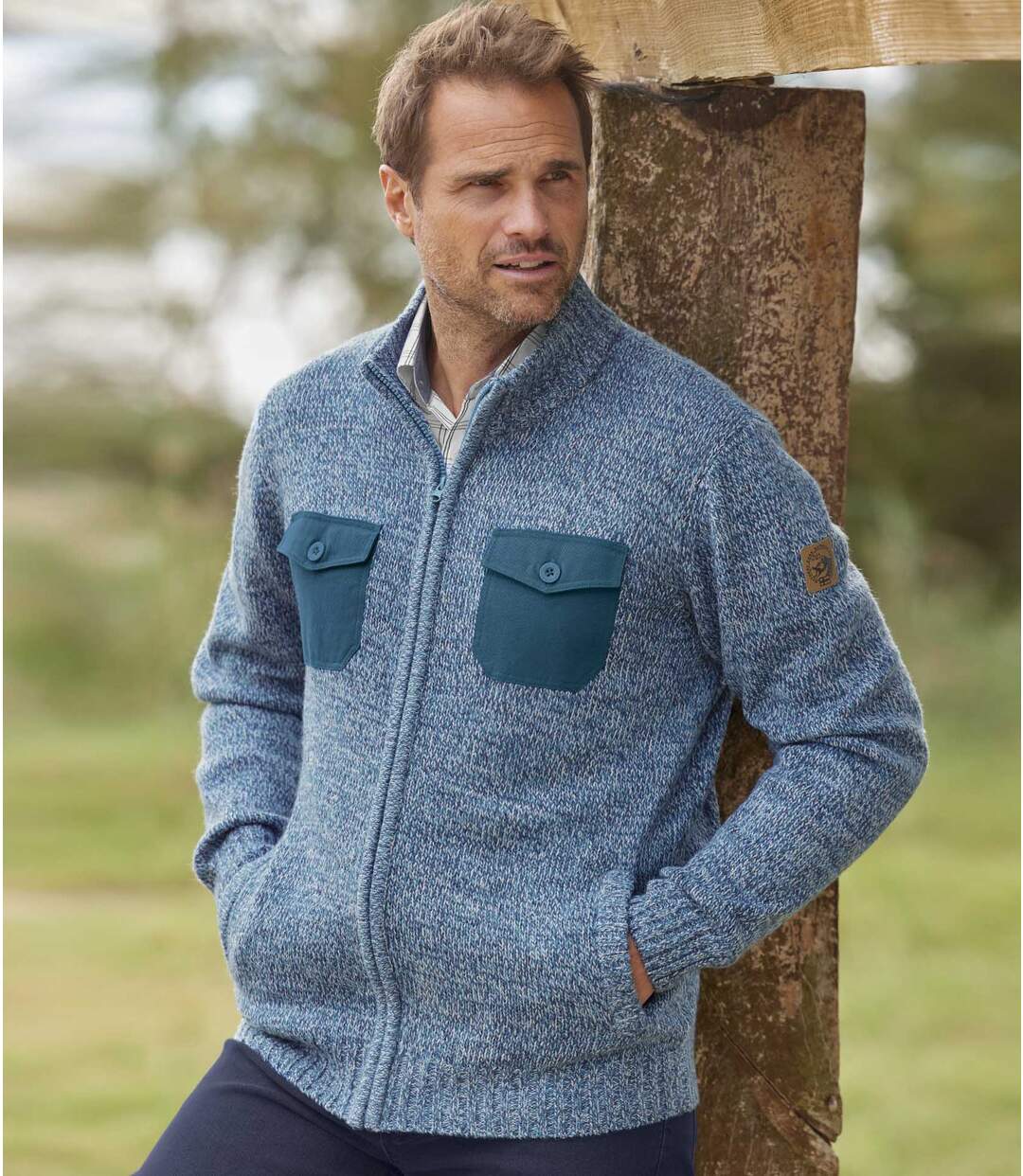 Gilet Tricot Zippé Tadoussac