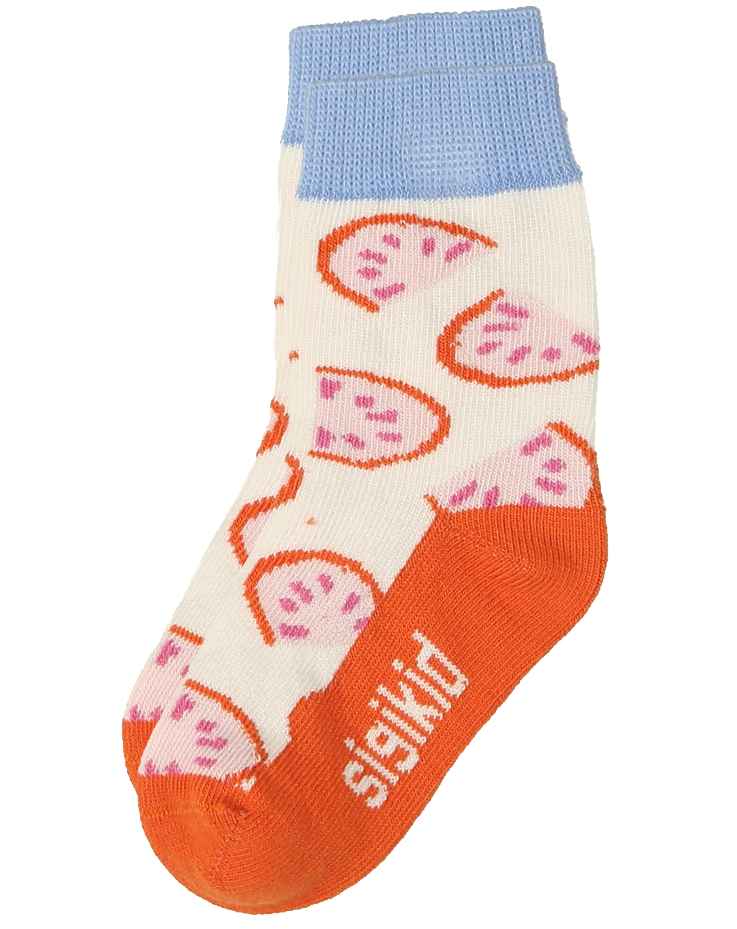 Strümpfe ANANAS 3er Pack in rosa/blau