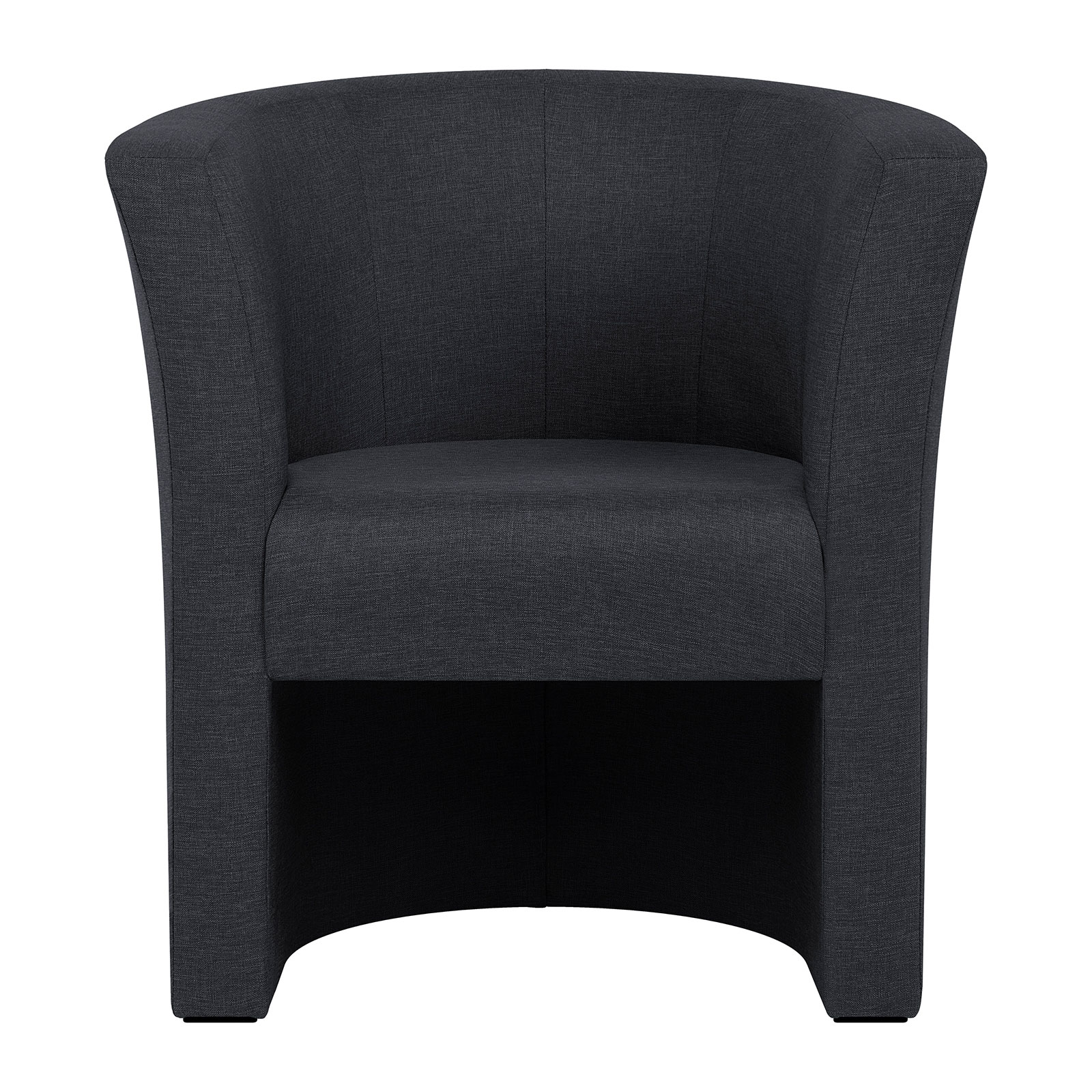 Cocktailsessel - grau - 76 cm hoch