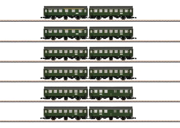 Märklin 87061, Togmodel, Formonterede, Z (1:220), Dreng/Pige, 15 År, Grøn