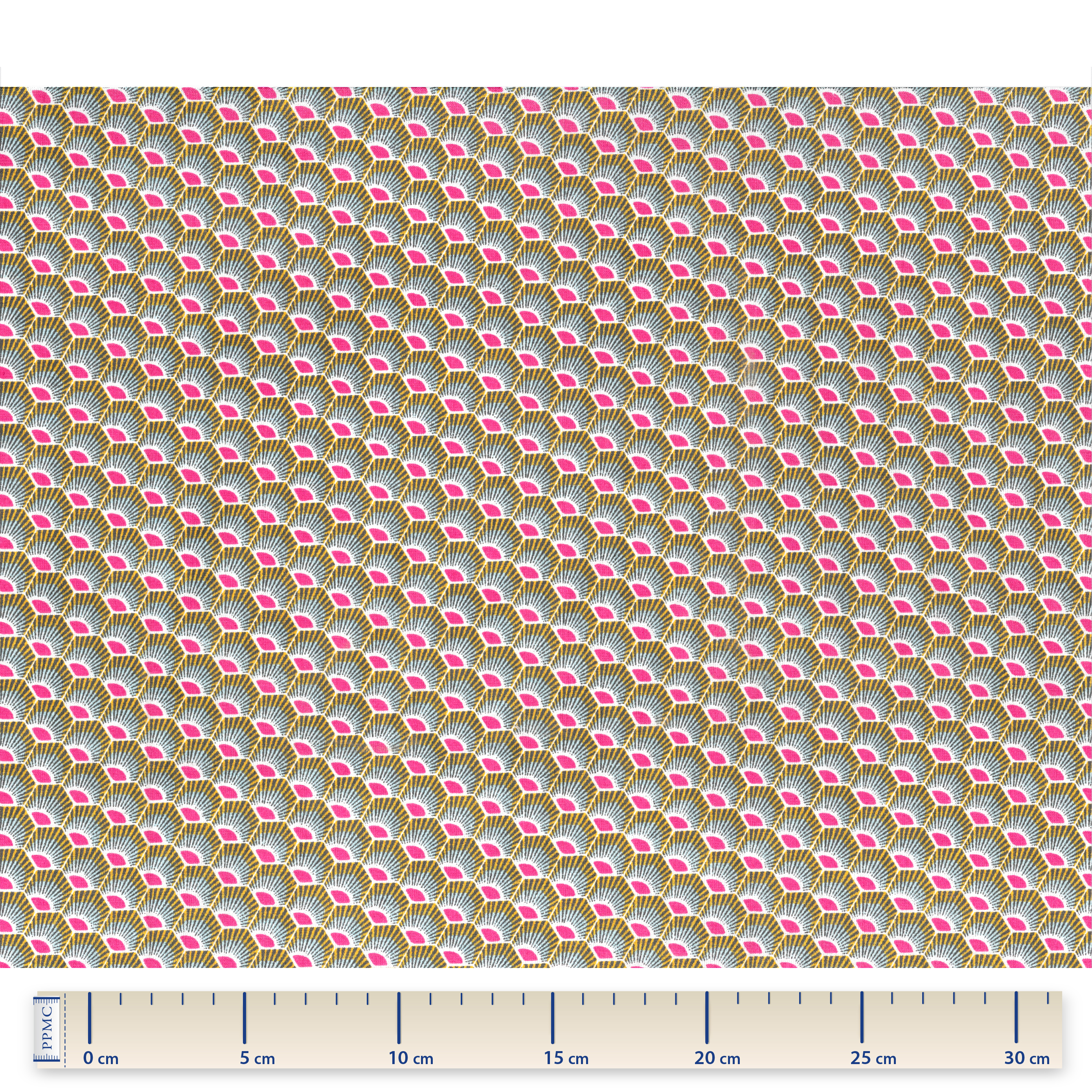 Tissu Coton Au Mètre Palmette
