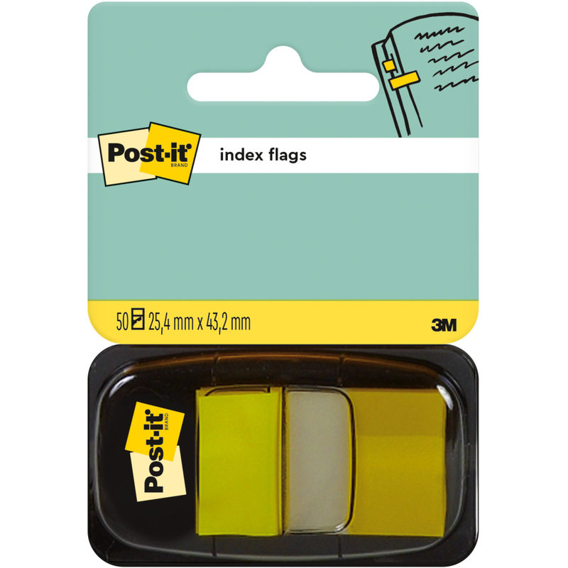 Post-it Index Marker, 25.4 x 43.2 mm, 50 Blatt