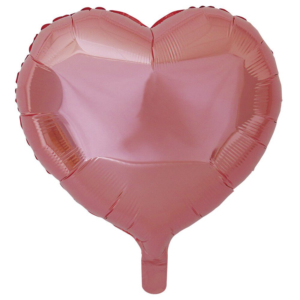 Ballon coeur en aluminium