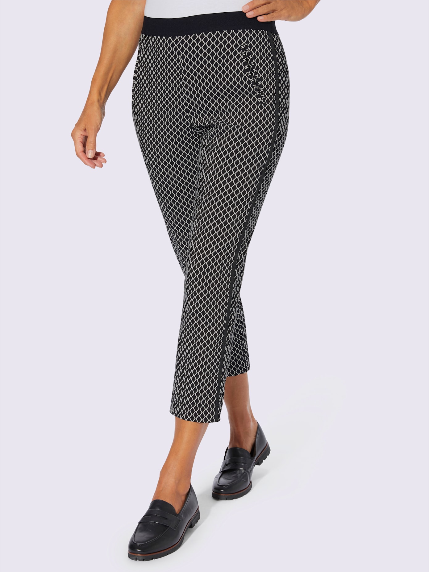 Pantalon ceinture élastique confortable