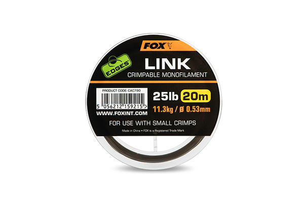 Fil Fox Edges Link Trans Khaki Mono Karper (20m)