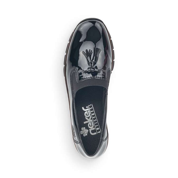 Rieker 53751-00 | NOIR VERNI