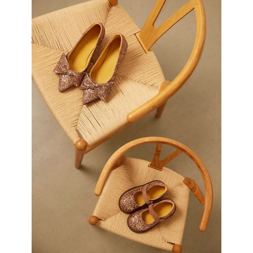 Angulus 1550-106 Pumps, Clay Glitter/Clay, 39