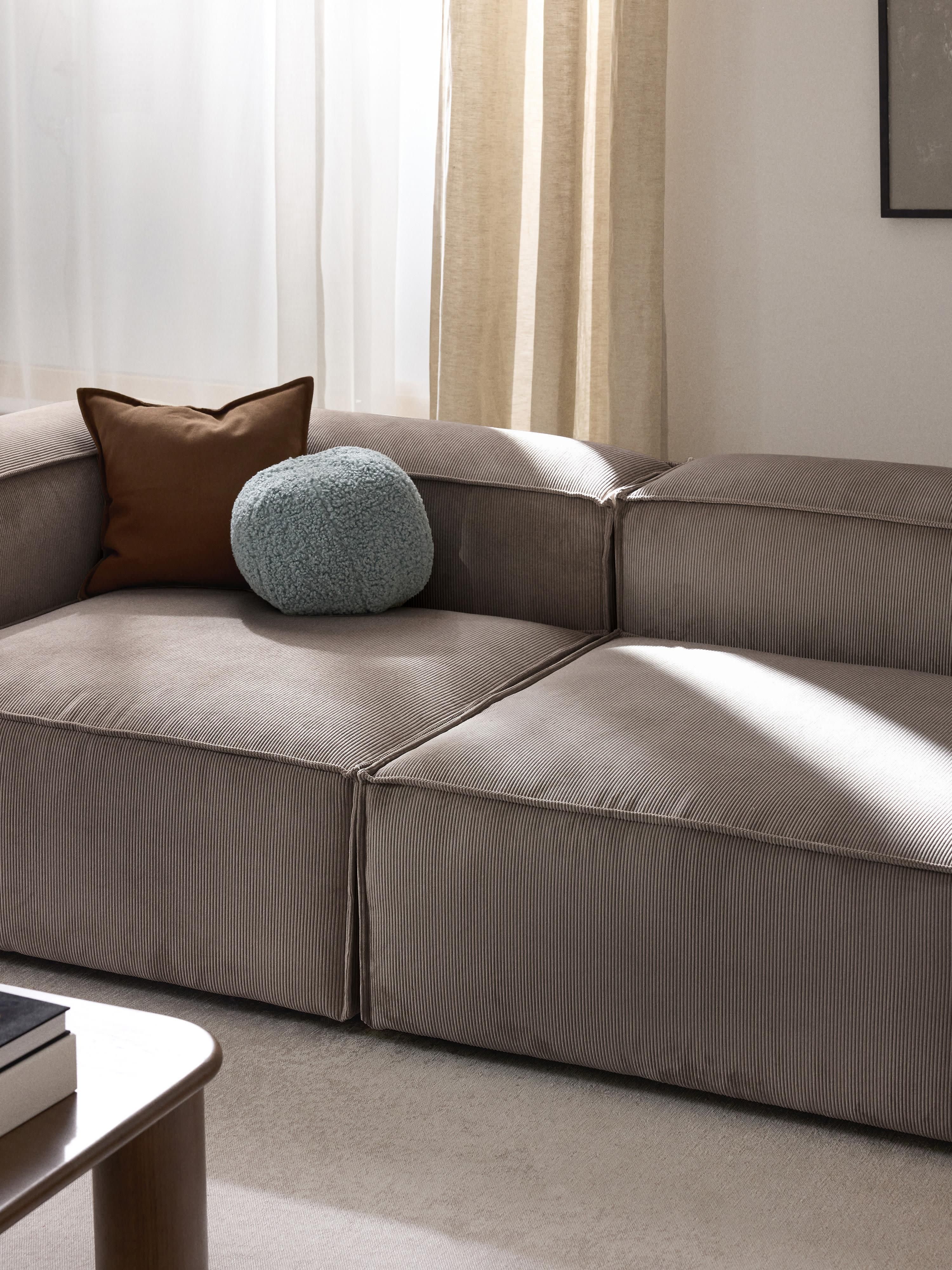 Modulaire XL chaise longue Lennon van corduroy