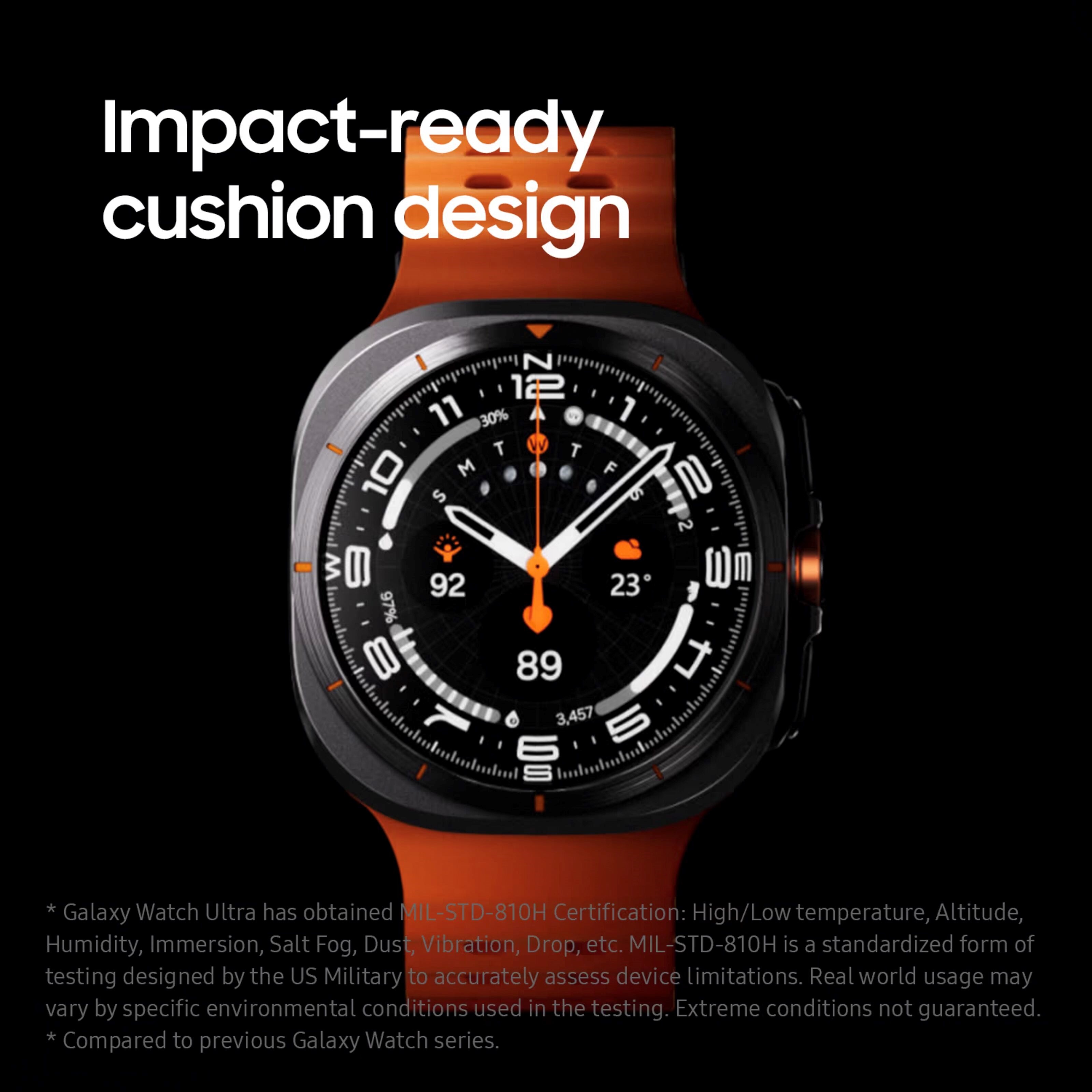 Samsung Galaxy Watch Ultra 47mm Mørkegrå