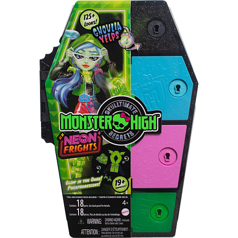Monster High Skulltimate Secrets Ghoulia Yelps dukke