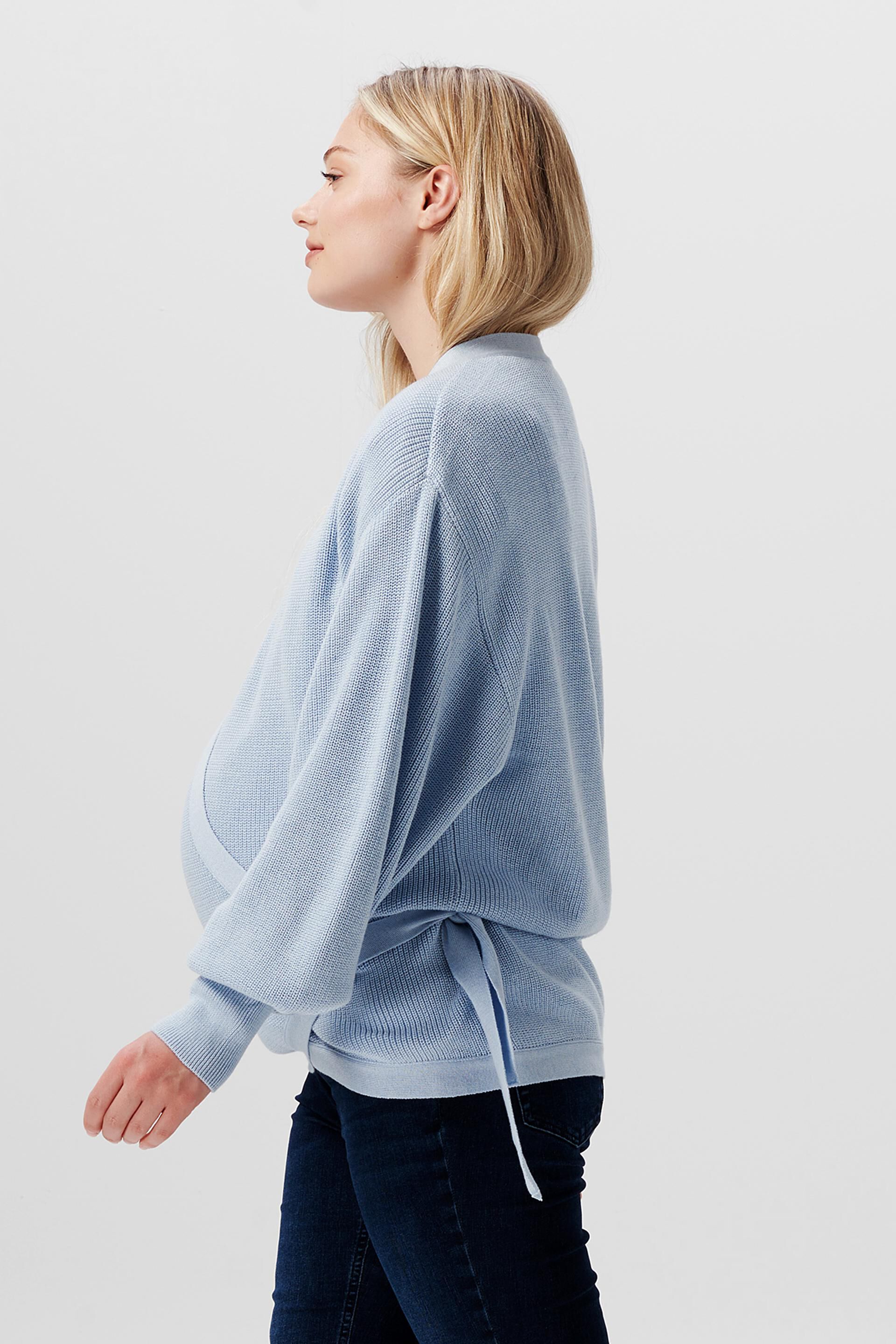 Cardigan à effet cache-cœur en maille