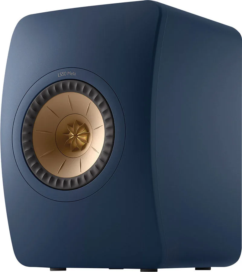 KEF LS50 Meta Bleu Special Edition (la paire) Enceintes bibliothèque