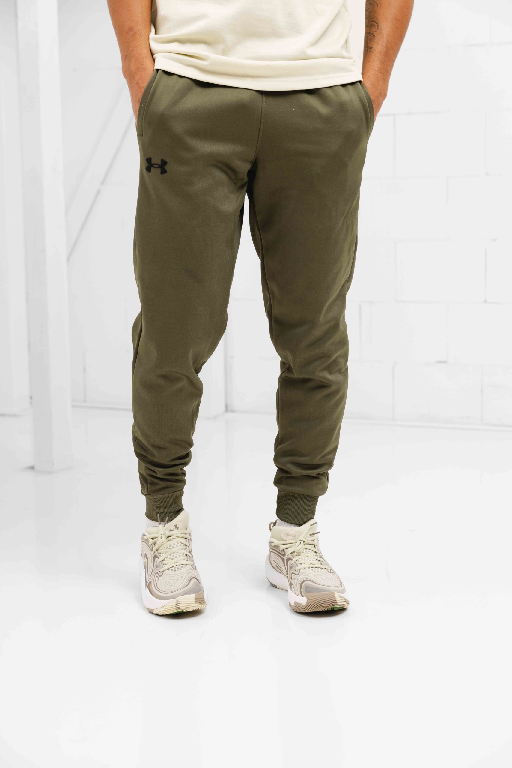 Under Armour Fleece Trainingsbroek Heren Groen