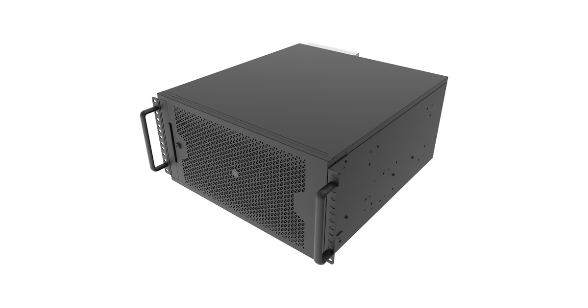 SilverStoneRM53-502 rack behuizing  (Zwart)