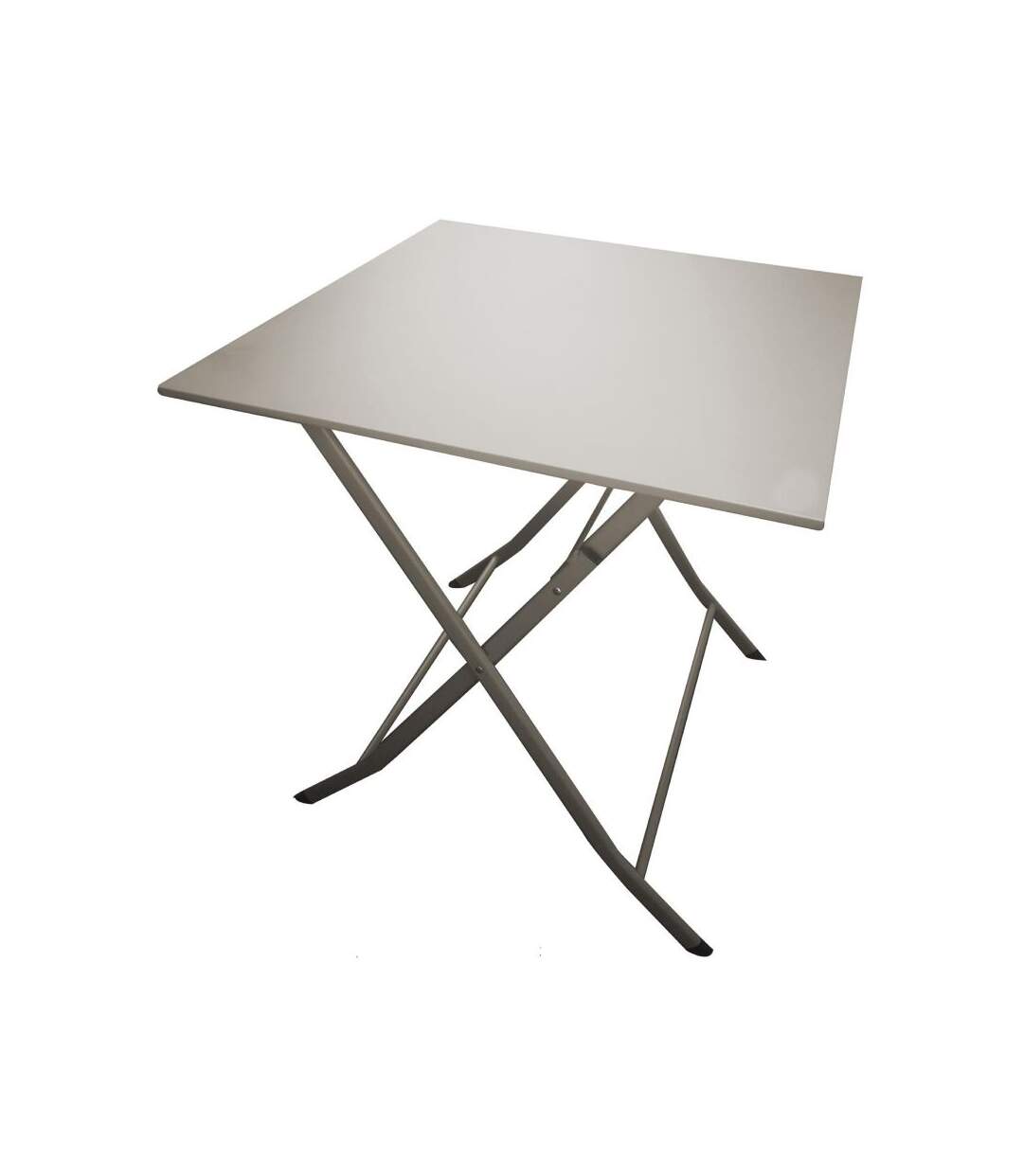 Paris Prix - Table De Jardin Pliante palerme 70cm Taupe