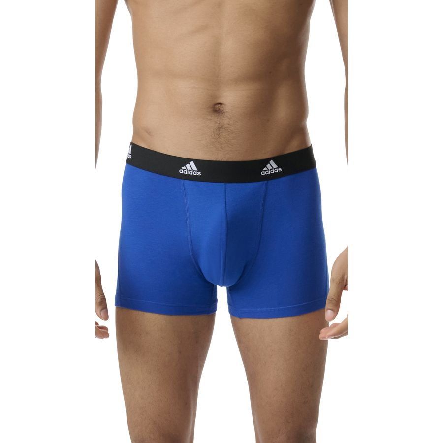 adidas Boxers Pack de 3 - Noir/Blanc/Bleu