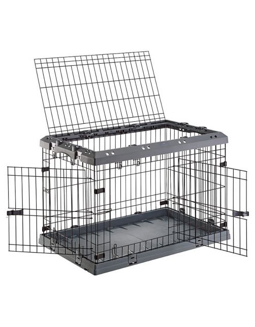 Ferplast Superior Hondenbench Grijs - Bench
