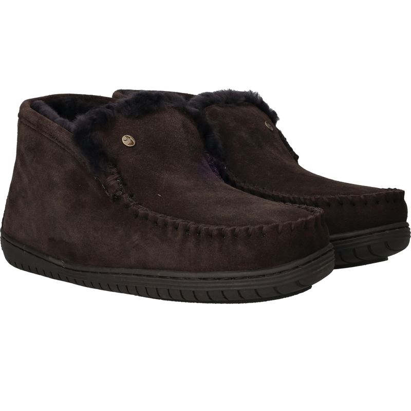Warmbat Darwino Pantoffels Bruin Heren