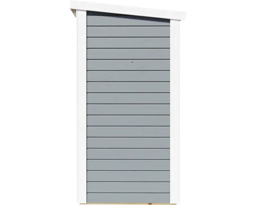 Tuinhuis/fietsenstalling/vuilnisbak Bertilo Multi-Box 3 200x82x163 cm lichtgrijs