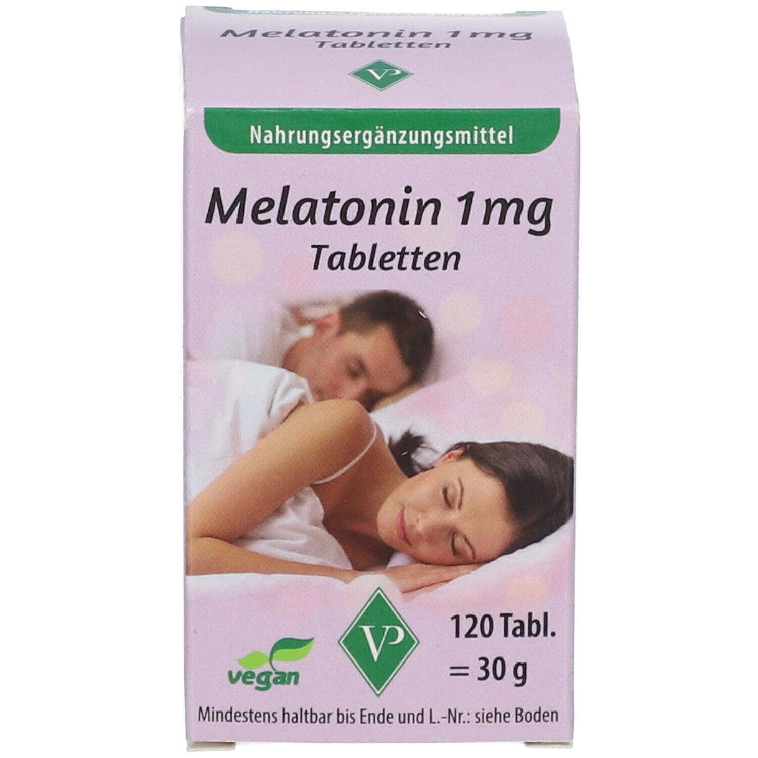 Melatonin 1 mg Tabletten vegan