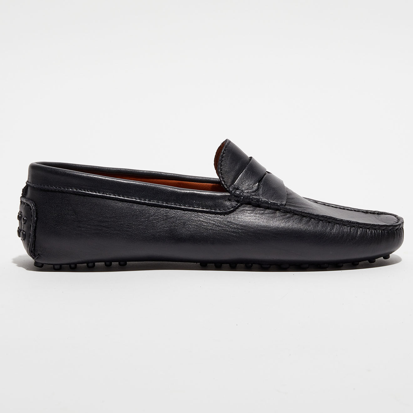 Loafers Mocassins en Cuir Martin noirs