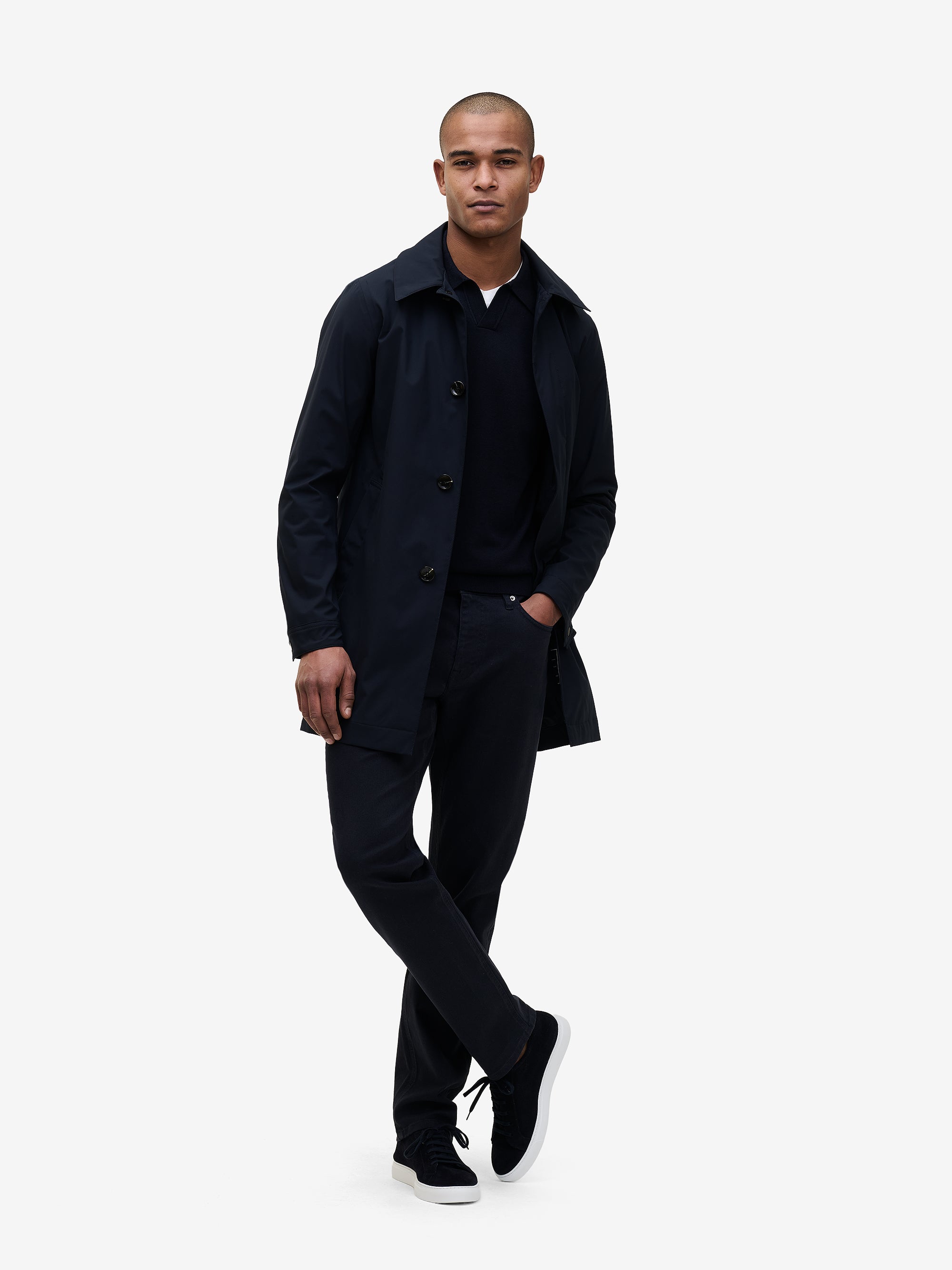 Parker LS Heavyweight Cotton Silk KW01020-NVY