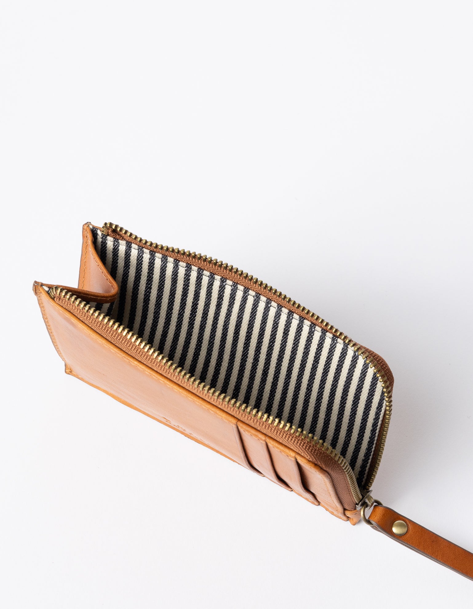 Lola Coin Purse - Cognac Classic Leather
