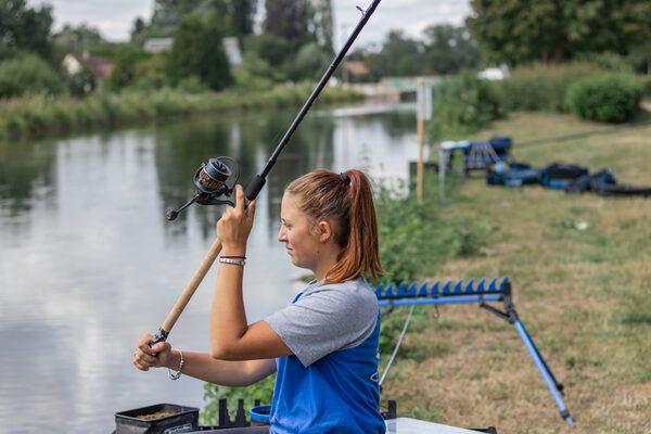 Moulinet Garbolino Gold Match-Feeder FD (avec Bobine de Rechange)