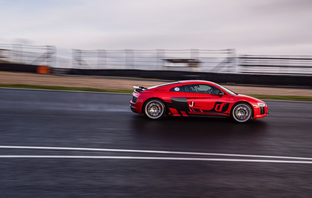 Renntaxi Audi R8 Assen