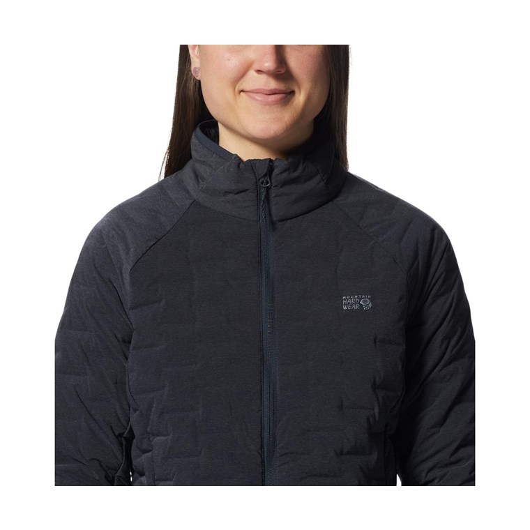 Mountain Hardwear Stretchdown Light Jacket Women Dark Storm Heather