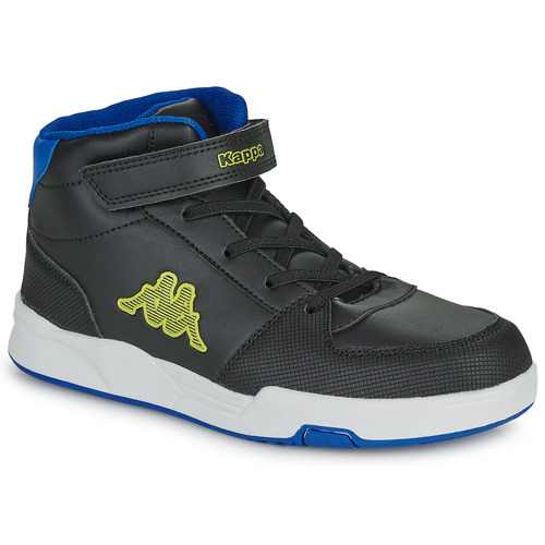 Kappa - OSCAR MID KID EV - Noir / Bleu / Jaune