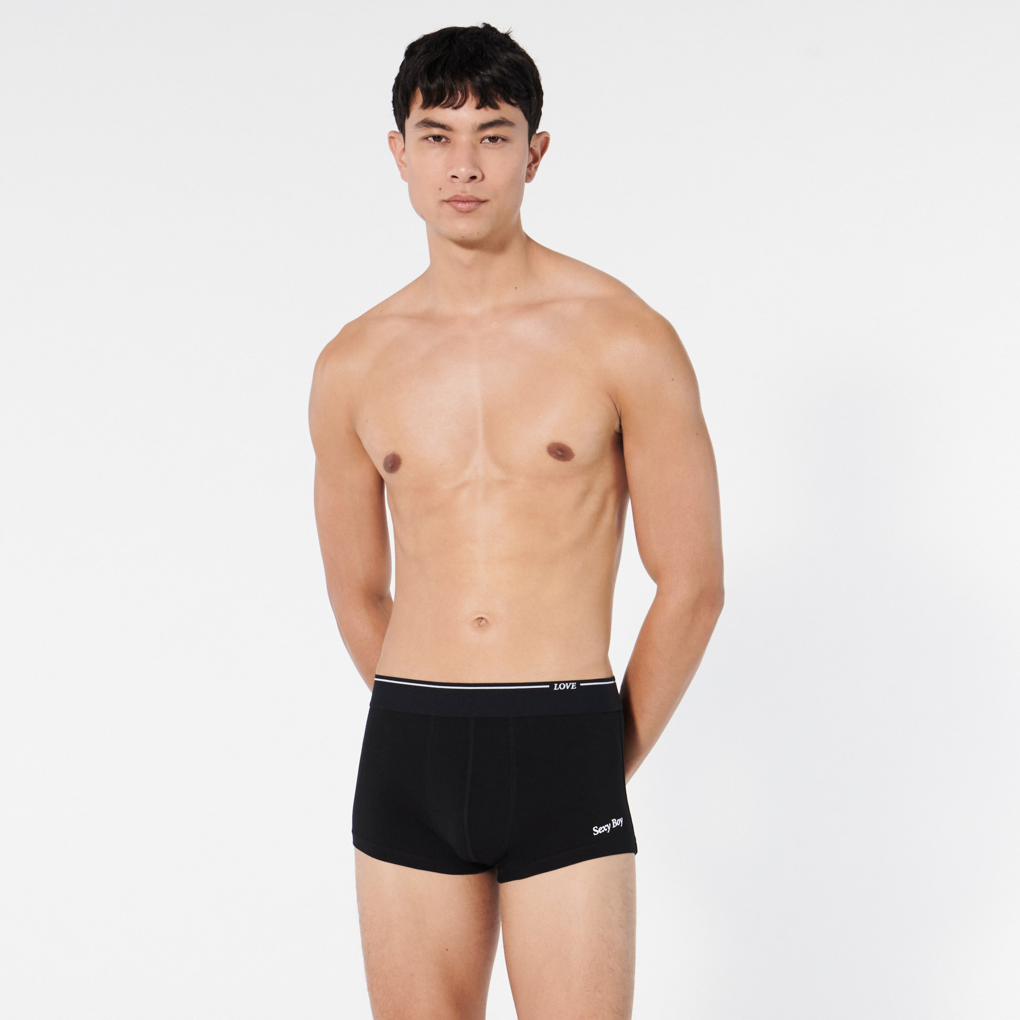 Lot de boxers en coton
