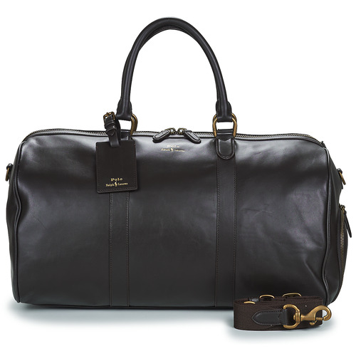 Polo Ralph Lauren - DUFFLE-DUFFLE-SMOOTH LEATHER - Marron